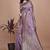 purple woven  designer pallu banarasi art silk saree