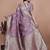 purple woven  designer pallu banarasi art silk saree