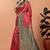 orange woven  designer pallu banarasi art silk saree