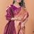 mustard woven  designer pallu banarasi art silk saree