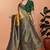 yellow woven  designer pallu banarasi art silk saree