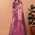 purple woven  designer pallu banarasi art silk saree