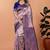pink woven  designer pallu banarasi art silk saree