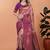 mustard woven  designer pallu banarasi art silk saree