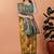 yellow woven  designer pallu banarasi art silk saree