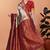 cream woven  designer pallu banarasi art silk saree