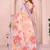 mustard printed  designer pallu linen saree