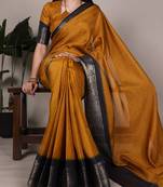 Elegant Dola Checks Saree Embellished with Rich Zari Weaving