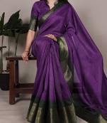 Elegant Dola Checks Saree Embellished with Rich Zari Weaving