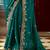 Satin Embroidery Sequence work Saree with Unstitched Blouse Piece