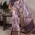 Raw Beauty Meets Soft Shine Tasar Silk Blend Saree with Printed Detail & Viscose Border