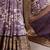 Raw Beauty Meets Soft Shine Tasar Silk Blend Saree with Printed Detail & Viscose Border