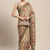 Art silk saree with kashmiri work with embroidered border with blouse