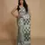 deep green cotton silk dhakai jamdani saree