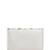 tassel tales ivory & antique silver ethnic embellished satin sling bag
