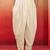 Men's cream viscose dhoti pants - traditional festive wear