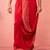Mens red viscose dhoti traditional border print - navratri ethnic wear
