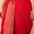 Mens red viscose dhoti traditional border print - navratri ethnic wear
