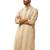 Men mint green cotton sequin embroidered kurta - premium festive glitz party wear