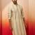 Men mint green cotton sequin embroidered kurta - premium festive glitz party wear