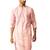 Men peach cotton sequin embroidered kurta - premium festive glitz traditional wear
