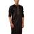 Mens black cotton millennium kurta lace detail - navratri festive wear
