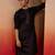 Mens black cotton millennium kurta lace detail - navratri festive wear