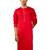 Mens red cotton millennium kurta lace detail - navratri festive wear