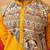 Men yellow cotton digital print kurta - premium figures print festive traditional wear