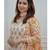 Floral White Yellow Cotton Elegant Block Print Kurti with Afghani Pant Dupatta
