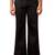 Men's black fine satin pants - festive traditional bottoms
