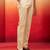 Men beige cotton lycra pants - versatile stretch bottom wear for all occasions