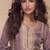 Onion pink simar silk embroidered designer salwar suit