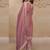 Peach simar silk embroidered designer salwar suit