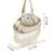 opal thread pearl white & silver pearl embellished velvet clutch