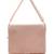blush & bead dusty pink & pearl white floral cutwork embellished velvet clutch