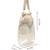 dewdrop fringe ecru & ivory floral zari embroidered velvet potli