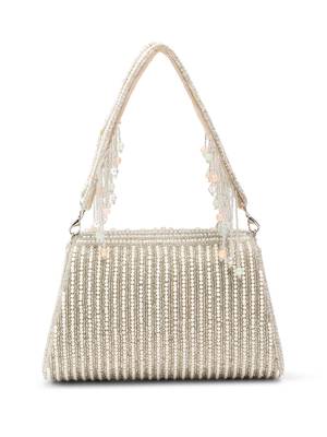 blush & bead silver & pastel multi crystal layered velvet clutch 5