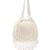 opal thread crystal white pearl beaded faux silk potli