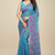 Women'S Cotton Silk Angur Dhakai Allover Soft Jamdani Sarees (Sky) Without Blouse