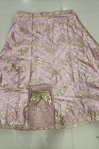 TrePink embroidered lehenga choli with dupatta