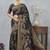 black color banarasi silk blend meenakari work saree with blouse