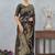 black color banarasi silk blend meenakari work saree with blouse