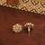 Flower design antique gold plated brown uncut kundan stone choker jewellery sets for women