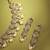 Round shape pearl guchha antique gold plated brown kundan stone brass choker necklace set for women