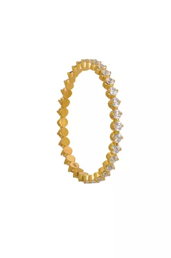gold sterling silver bangles with polished finish