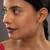 gold silver ear cuffs with yellow gold minimal curve design