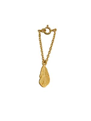 gold silver watch charm with gold plated work 2