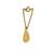 gold silver watch charm with gold plated work