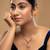 white silver mangalsutra with gold pendant black beads chain